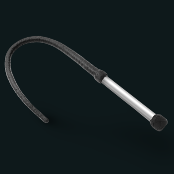 Beast Bullwhip – Fouet cuir manche acier 81 cm