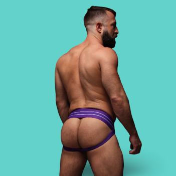 Tight end 3" jockstrap - Violett