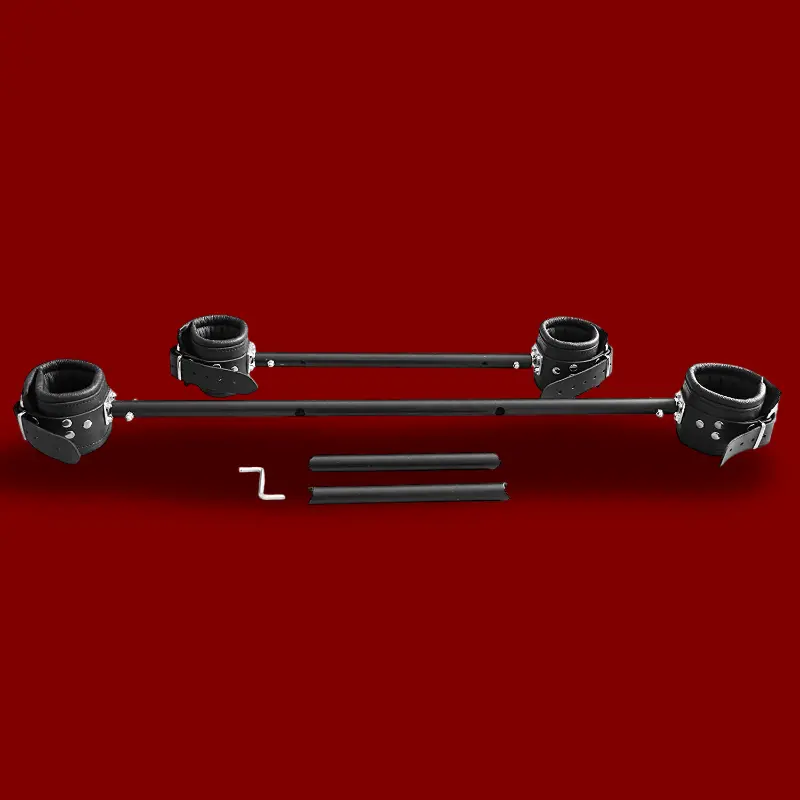 Entrave BDSM Deluxe Pranger DARKLINE, acier mat, 1,5 kg | Dark-Ink