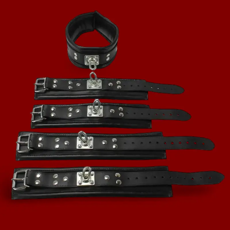 Entrave BDSM Deluxe Pranger DARKLINE, acier mat, 1,5 kg | Dark-Ink