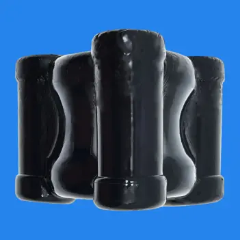 Oxballs Heavy Squeeze Hodenstrecker, 3 Stahlgewichte | Dark-Ink