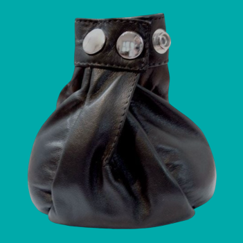 Leather lead weighted ball bag 2 kg