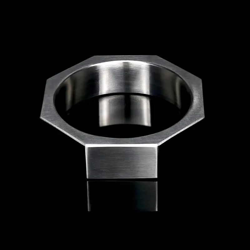 DARKLINE ZE NUT Glans Ring, matte steel, 90 g, 3 sizes | Dark-Ink