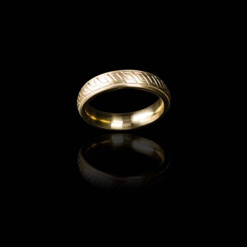Golden wave cockring