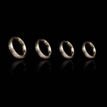 Golden wave cockring