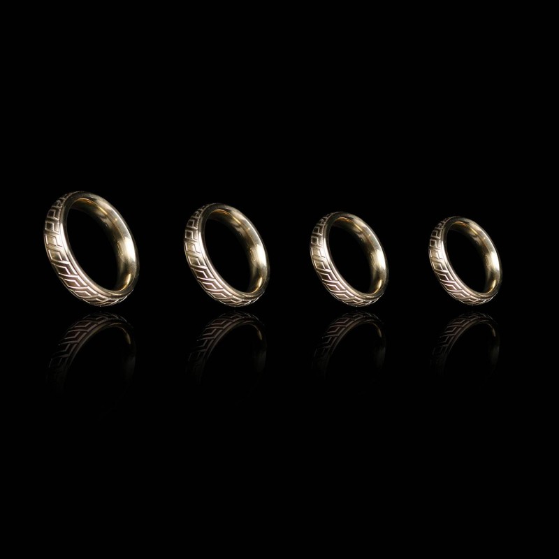 Golden wave cockring