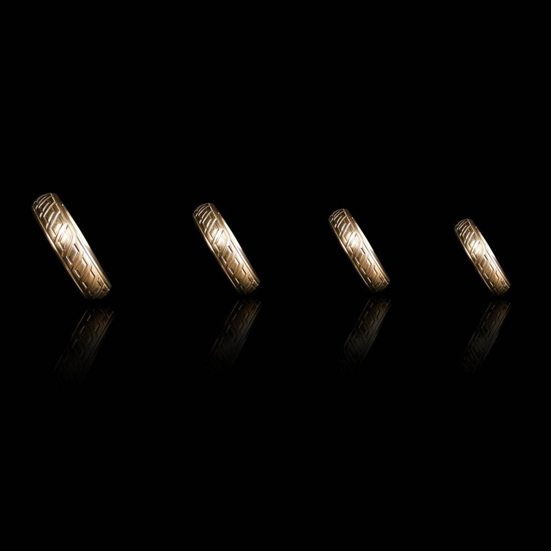 Golden wave cockring