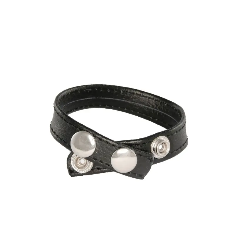 Anillo para el pene BRUTUS 3 Snap silicona, 3 tallas en 1 | Dark-Ink