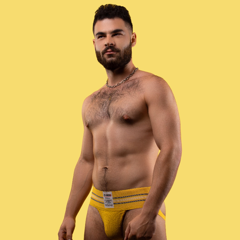 Tight end 3" jockstrap - Gelbe