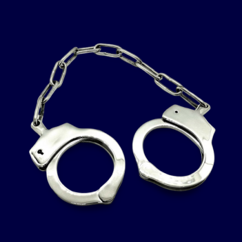Handschellen mit Kette aus Edelstahl