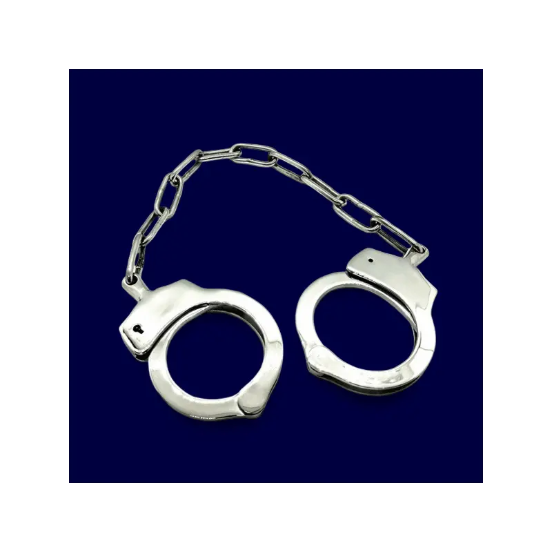 Esposas bondage DARKLINE acero inoxidable, cadena pulida | Dark-Ink