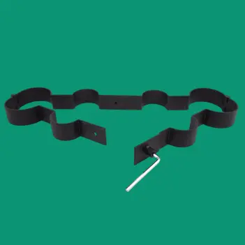 DARKLINE Pïlori Wrist-to-Ankle Spreader Bar, mild steel | Dark-Ink