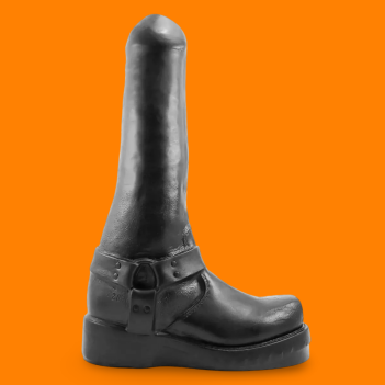 Bootboy massive boot-dick dildo
