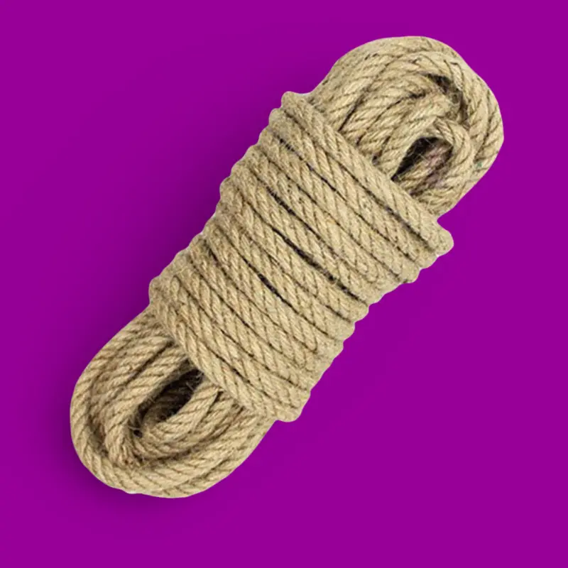 Corde Shibari OUCH! 10 m pour bondage japonais | Dark-Ink