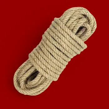 OUCH! Shibari Rope 10 m, Japanese Bondage Rope | Dark-Ink