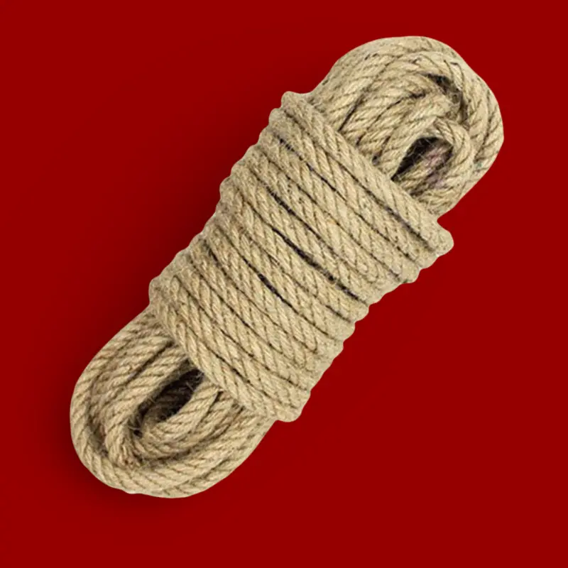 Corde Shibari OUCH! 10 m pour bondage japonais | Dark-Ink