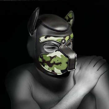 Mr S Leather Neoprene Puppy Hood – Premium Puppy Play Hood