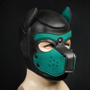 Neoprene Puppy Hood – Premium Puppy Play Hood