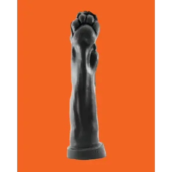 Oxballs Rex Pup-Paw Dildo, Pfotenkopf, Platin-Silikon | Dark-Ink