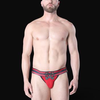Kennel Club Dark Pup Jockstrap - Red