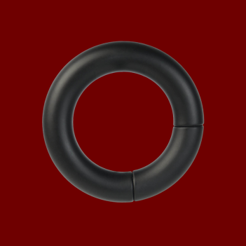 ZE DON – Ball Stretcher / Cockring Magnético Black Edition – Acero Inoxidable | Dark-Ink