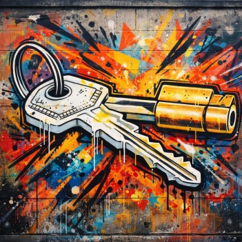 Standard Lock 2 Keys