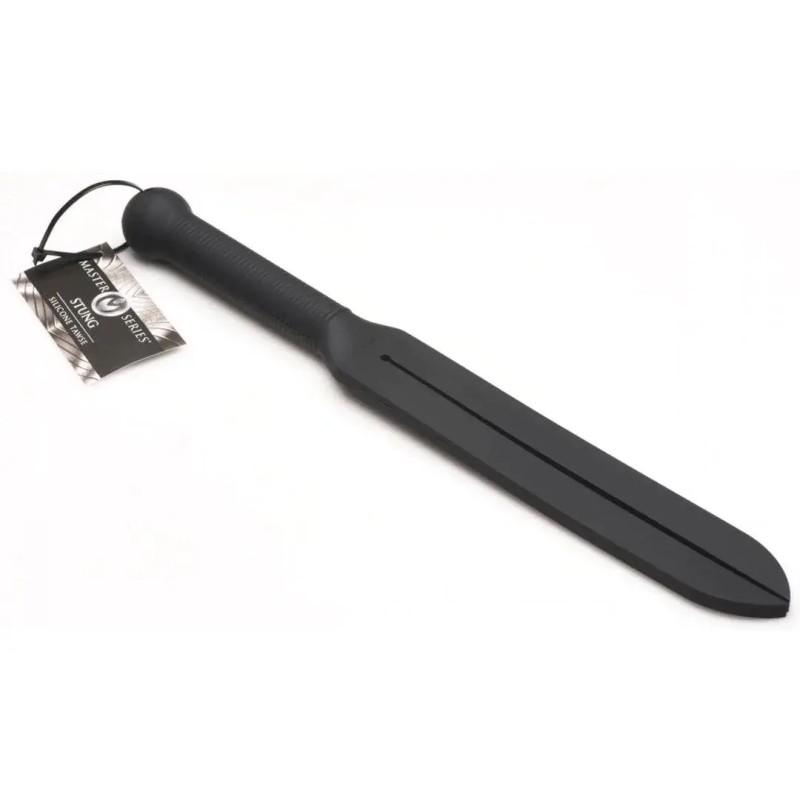Stung silicone tawse black