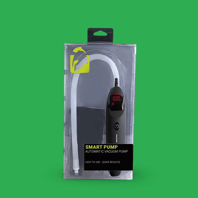 Bomba de pene BRUTUS Smart Automatic, 6 programas, LCD | Dark-Ink