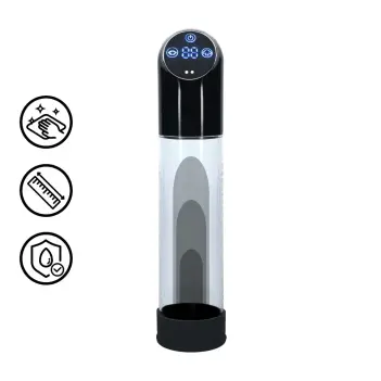 Bomba de pene automática PUMPED sumergible IPX7 | Dark-Ink