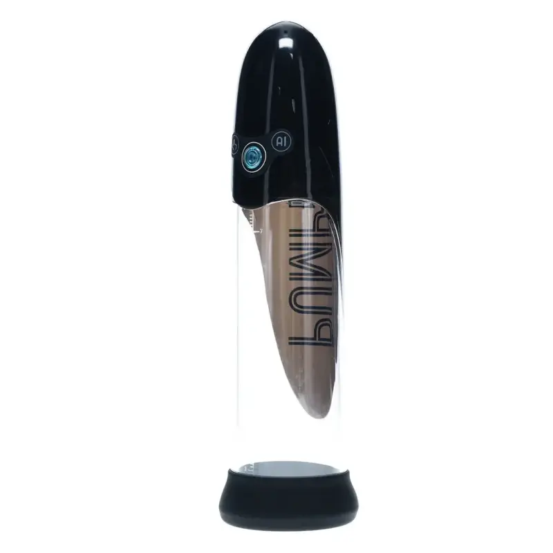 Bomba de pene PUMPED Aqua Pro sumergible con IA | Dark-Ink