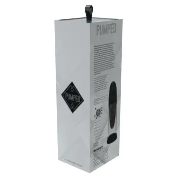 Bomba de pene PUMPED Aqua Pro sumergible con IA | Dark-Ink