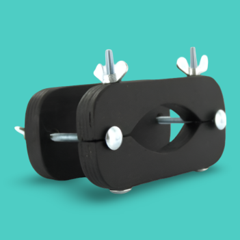 Ball buster testicle vice black wood