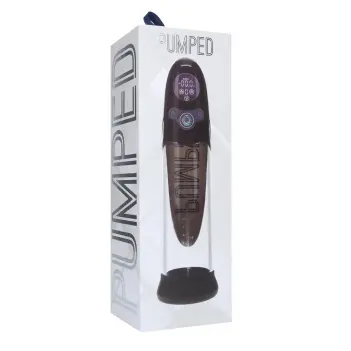 Bomba de pene PUMPED Aqua Pro sumergible con IA | Dark-Ink