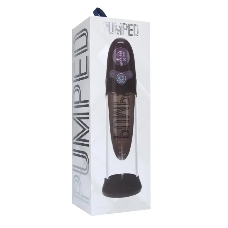 Bomba de pene PUMPED Aqua Pro sumergible con IA | Dark-Ink