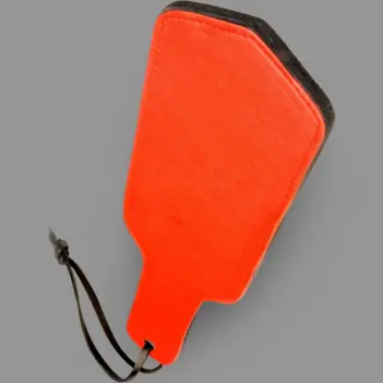 FIST UK Leather Paddle, Double-Layer, 8.5 x 33 cm Surface | Dark-Ink
