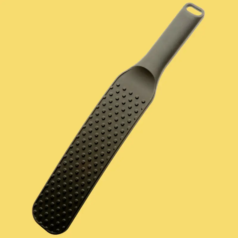 FIST UK Skyhi Master Spanking Paddle, Silicone, 35 x 6 cm | Dark-Ink