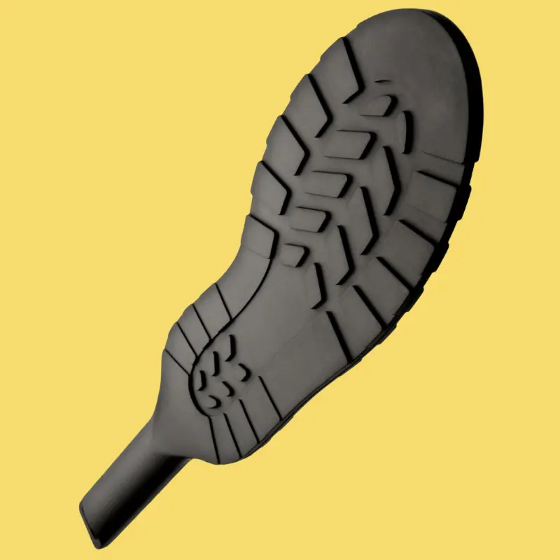 FIST UK Skyhi Spanking Paddle Stiefelform, Leder, BDSM | Dark-Ink