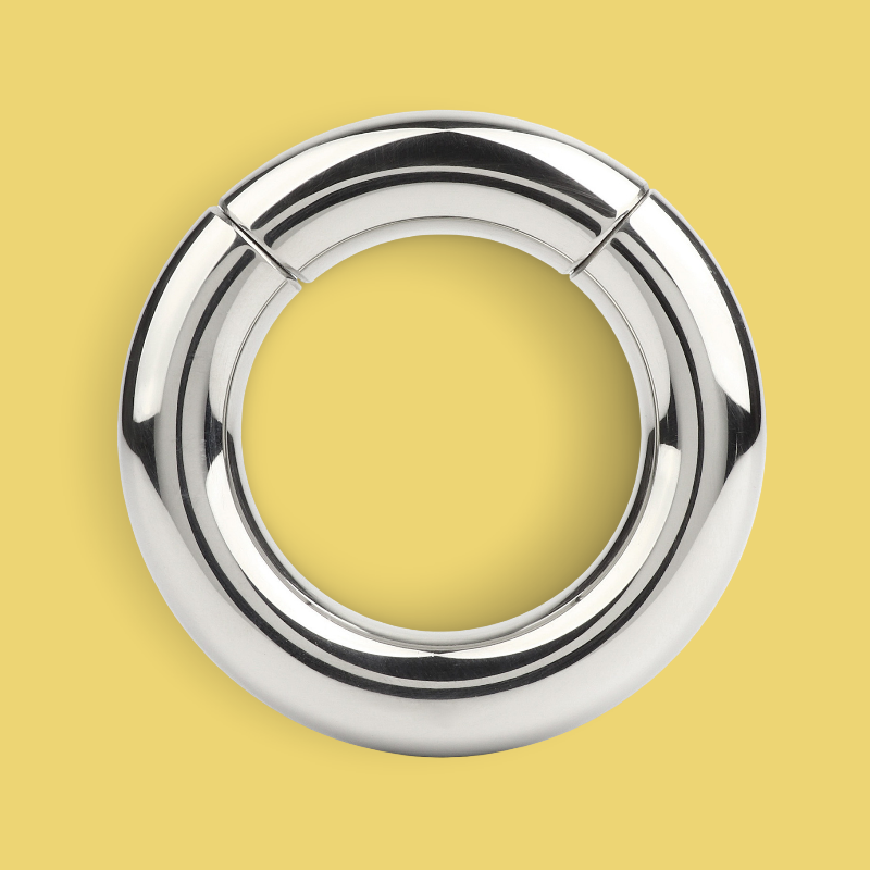 ZE DON – Ball Stretcher / Cockring Magnético – Acero Inoxidable | Dark-Ink