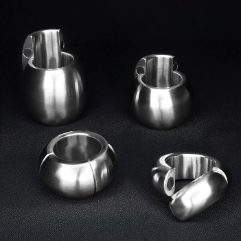 ZE MANGO – Magnetic Ball Stretcher – Stainless Steel | Dark-Ink