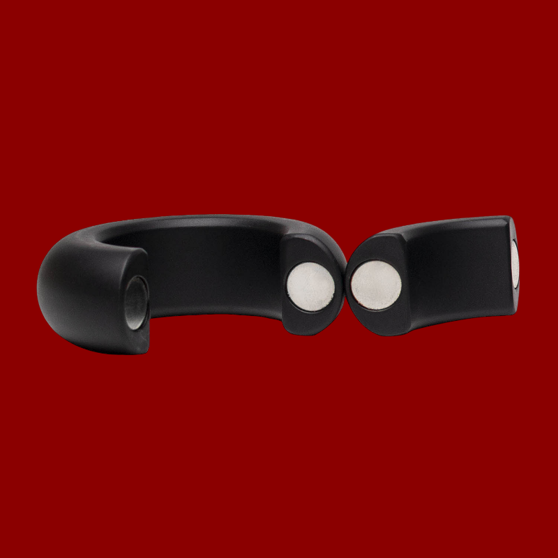 ZE MANGO – Magnetischer Ball Stretcher Black Edition – Edelstahl | Dark-Ink