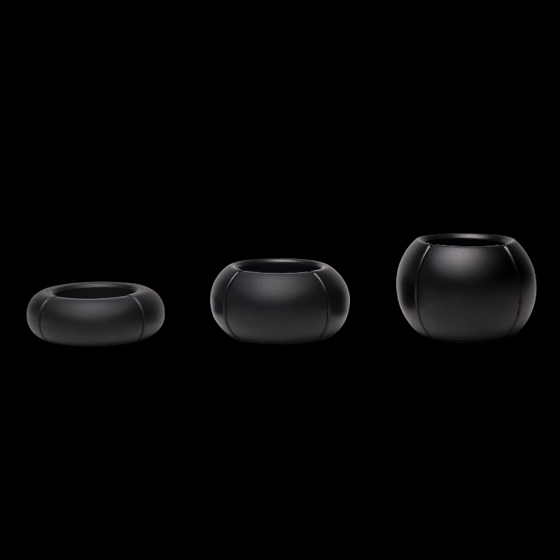 ZE MANGO – Magnetic Ball Stretcher Black Edition – Stainless Steel | Dark-Ink