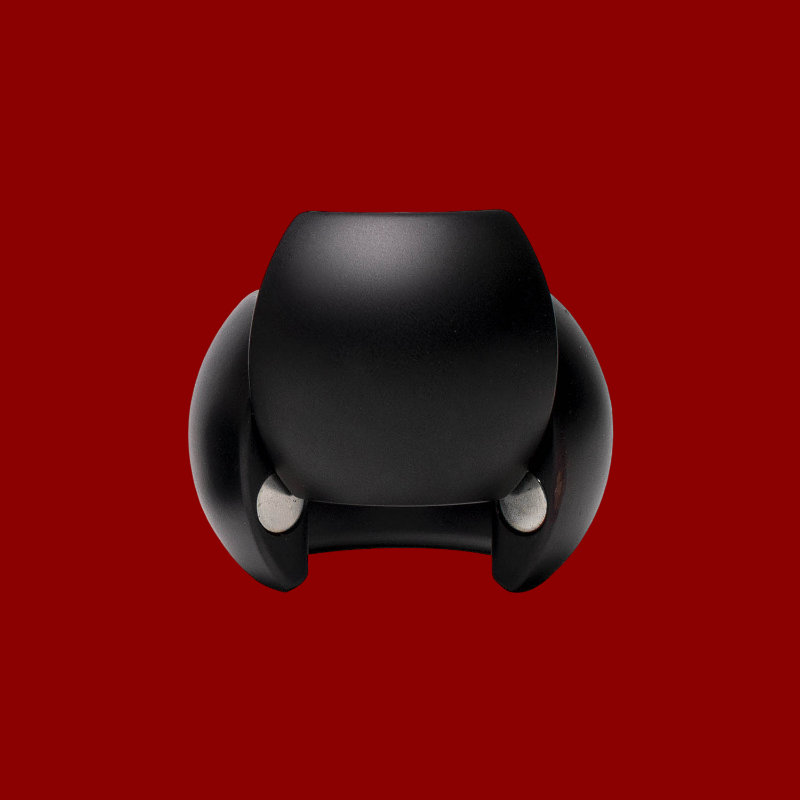 ZE MANGO – Magnetic Ball Stretcher Black Edition – Stainless Steel | Dark-Ink