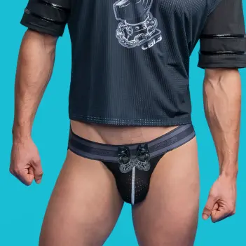 Singlet chaps Dark Pup CB13 Kennel Club, espalda abierta | Dark-Ink