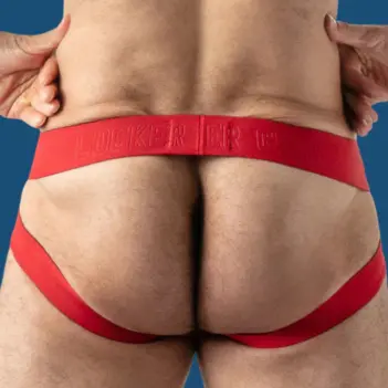 Locker Gear Open Access Jock Brief, Glory Hole, 3 Farben | Dark-Ink