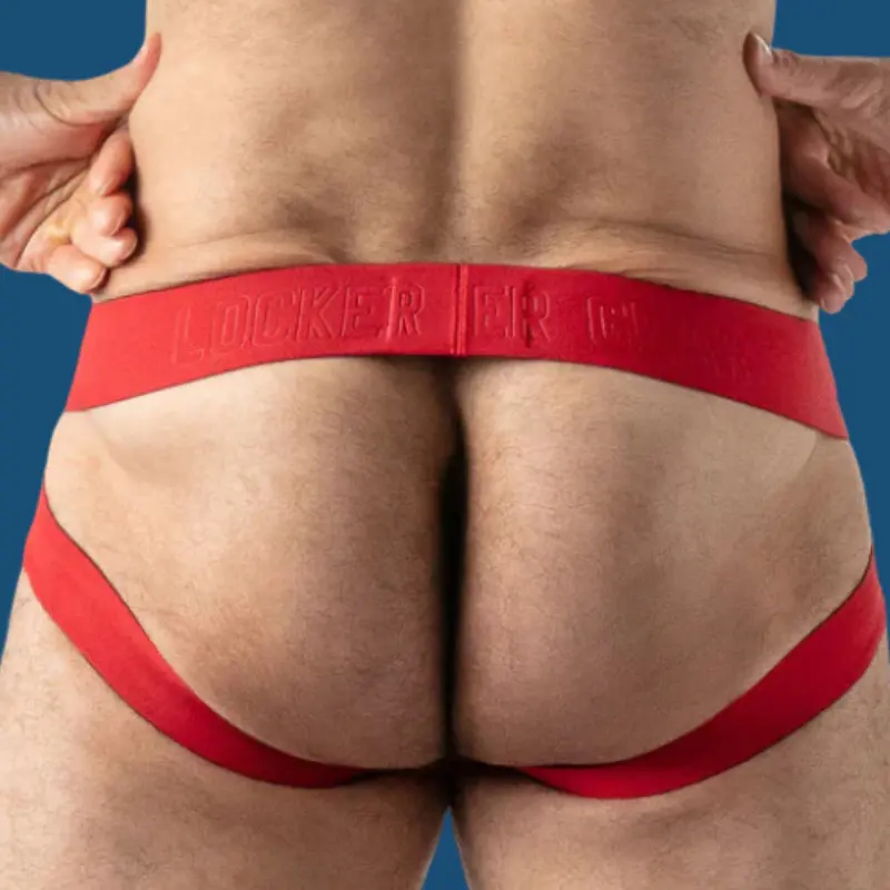 Locker Gear Open Access Jock Brief, Glory Hole, 3 Farben | Dark-Ink