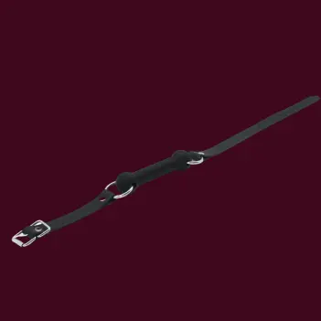 Mordaza bit gag DARKLINE silicona, barra recta | Dark-Ink