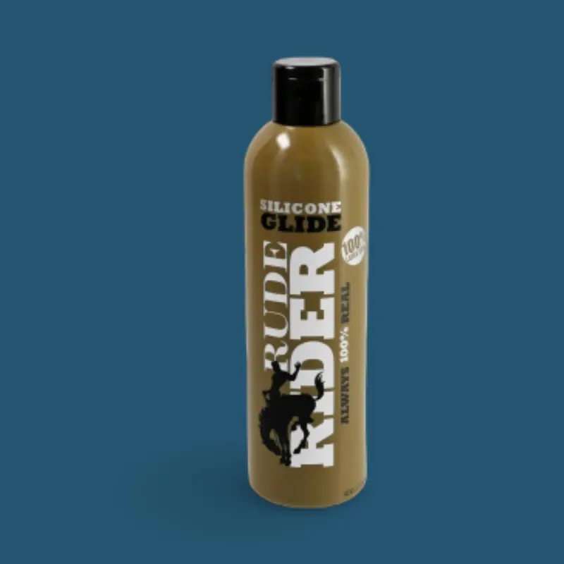 Lubrifiant silicone Rude Rider Glide, qualité médicale | Dark-Ink