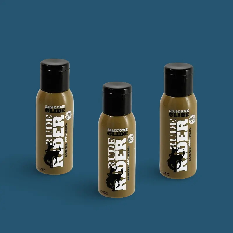 Lubrifiant silicone Rude Rider Glide, qualité médicale | Dark-Ink