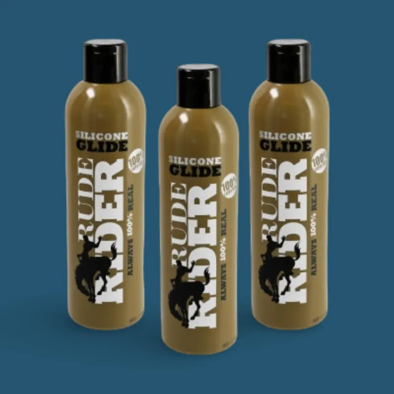 Lubrifiant silicone Rude Rider Glide, qualité médicale | Dark-Ink