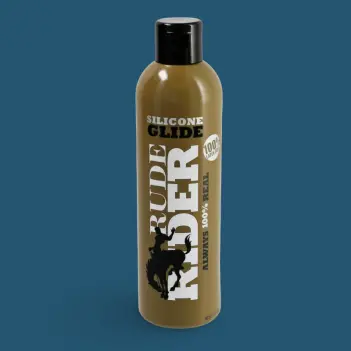 Lubrifiant silicone Rude Rider Glide, qualité médicale | Dark-Ink